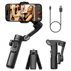 Stabilisateur Smartphone 3 Axes — Suivi Auto et Trépied
